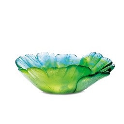 Daum, Ginkgo bowls, Small green bowl