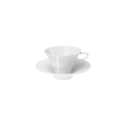 Hering Berlin, Pulse, Coffee/tea cup and saucer, conical