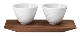 Hering Berlin, Pulse, Set of 2 amuse bouche dishes on tray
