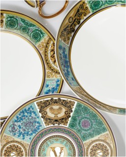 Versace, Barocco mosaic, Presentation plate