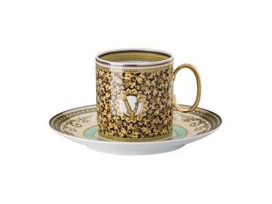 Versace, Barocco mosaic, Coffee cup and saucer