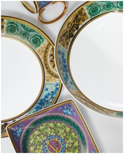 Versace, Barocco mosaic, Breakfast plate