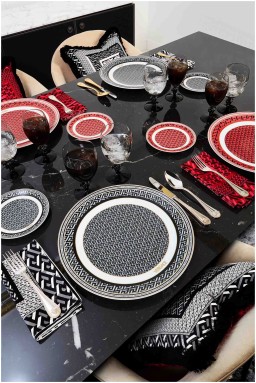 Versace, La Greca, Gourmet plate