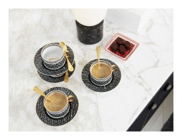 Versace, La Greca, Espresso cup and saucer