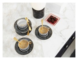 Versace, La Greca, Tea cup and saucer