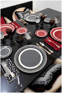 Versace, La Greca, Rectangular plate