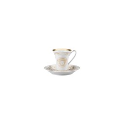 Versace, Medusa Gala Gold, Espresso cup and saucer