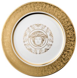 Versace, Medusa Gala Gold, Presentation plate