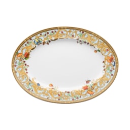 Versace, Le Jardin, Oval platter, small