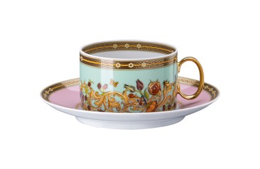 Versace, Le Jardin, Tea cup and saucer