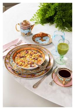 Versace, Le Jardin, Tea cup and saucer