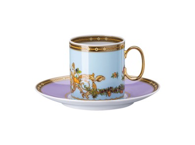 Versace, Le Jardin, Coffee cup and saucer