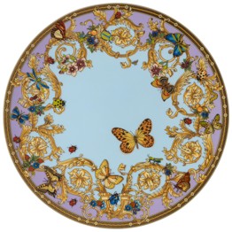 Versace, Le Jardin, Presentation plate