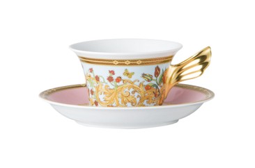 Versace, Le Jardin, Tea cup and saucer