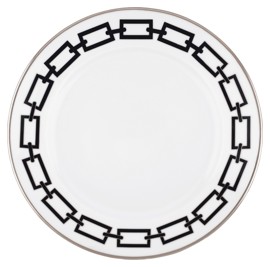 Ginori 1735, Catene Nero, Dinner plate, set of 2