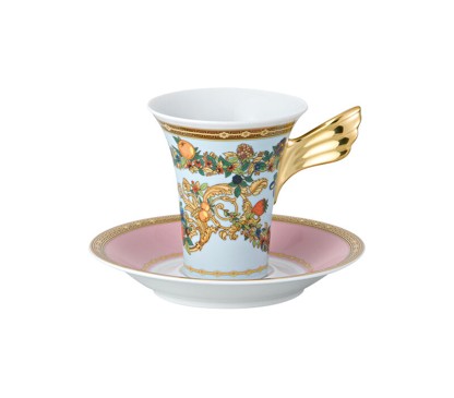 Versace, Le Jardin, Espresso cup and saucer