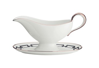 Ginori 1735, Catene Nero, Gravy boat