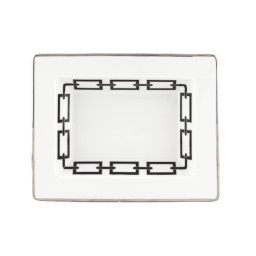 Ginori 1735, Catene Nero, Rectangular tray