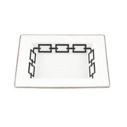 Ginori 1735, Catene Nero, Rectangular tray