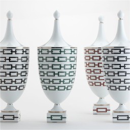 Ginori 1735, Catene Nero, Vase