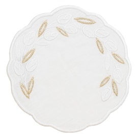 TRUFFLE BEE, WILLOW LINEN, Coasters set of 2