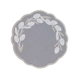 TRUFFLE BEE, WILLOW LINEN, Coasters set of 2