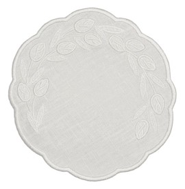 TRUFFLE BEE, WILLOW LINEN, Coasters set of 2