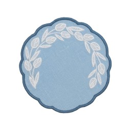 TRUFFLE BEE, WILLOW LINEN, Coasters set of 2