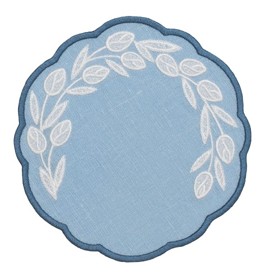 TRUFFLE BEE, WILLOW LINEN, Coasters set of 2