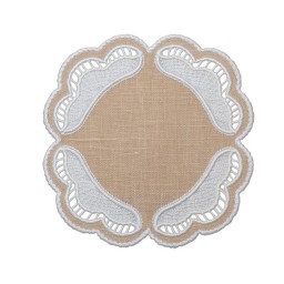 TRUFFLE BEE, OYSTER, Coasters set of 2