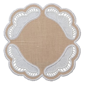 TRUFFLE BEE, OYSTER, Coasters set of 2