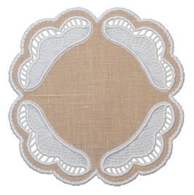 TRUFFLE BEE, OYSTER, Coasters set of 2