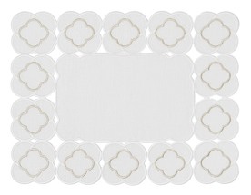 TRUFFLE BEE, FLOWER MARKET, Placemats set of 2