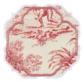 TRUFFLE BEE, FOUNTAIN DE JOUY, Coasters set of 2