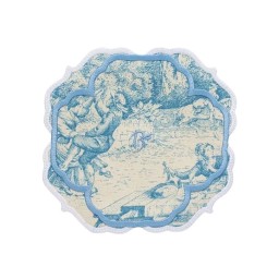 TRUFFLE BEE, FOUNTAIN DE JOUY, Coasters set of 2