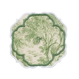 TRUFFLE BEE, FOUNTAIN DE JOUY, Coasters set of 2