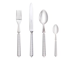 Alain Saint-Joanis, Croisette White, Flatware set for 1 person (4 pieces)