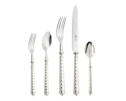 Alain Saint-Joanis, Losange, Flatware set for 1 person (5 pieces)