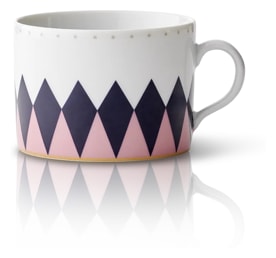 Reflections Copenhagen, Porcelain, Liquid Treasure Tea Cup with Saucer