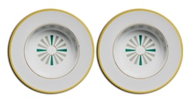 Reflections Copenhagen, Porcelain, Pair of Guia Pasta Bowls