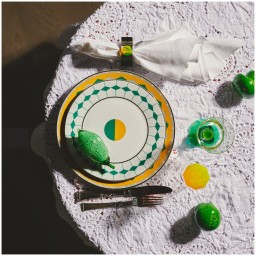 Reflections Copenhagen, Porcelain, Pair of Ponta Dessert Plates