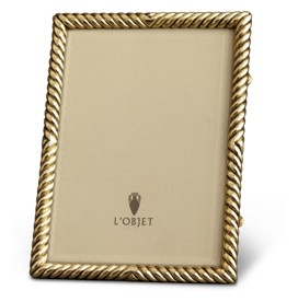 L'Objet, Picture Frames, Deco Twist Frame, gold 10x15 cm