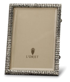 L'Objet, Picture Frames, Scales Frame, platinum 20x25 cm
