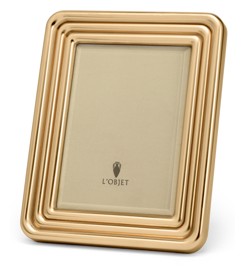 L'Objet, Picture Frames, Concorde Frame, gold 20x25 cm