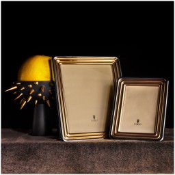 L'Objet, Picture Frames, Concorde Frame, gold 10x15 cm