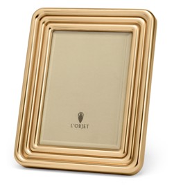 L'Objet, Picture Frames, Concorde Frame, gold 18x13 cm