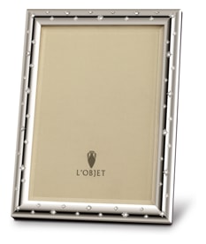 L'Objet, Picture Frames, Stars Frame, platinum 18x13 cm