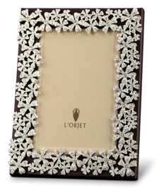 L'Objet, Picture Frames, Garland Frame, platinum 20x25 cm