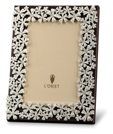 L'Objet, Picture Frames, Garland Frame, platinum 13x18 cm