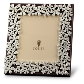 L'Objet, Picture Frames, Garland Frame, platinum 13x13 cm